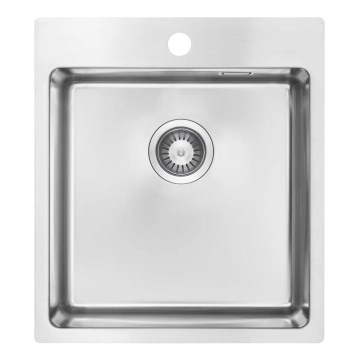Deante ZPO_010A - Évier de cuisine OLFATO 50,5x45 cm brossé acier