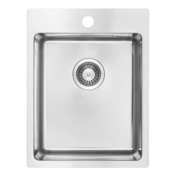 Deante ZPO_010E - Évier de cuisine OLFATO 50,5x39 cm brossé acier