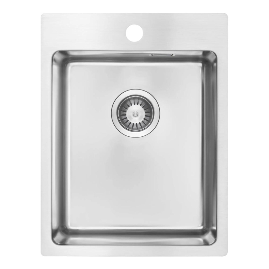 Deante ZPO_010E - Évier de cuisine OLFATO 50,5x39 cm brossé acier