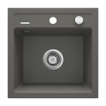 Deante ZQZ_T103 - Keukenspoelbak ZORBA 44x44 cm graniet/antraciet