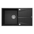 Deante ZRC_211A - Keukenspoelbak CORIO 50x86 cm graniet/grafiet