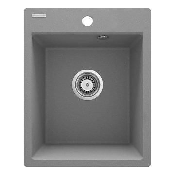 Deante ZRC_S103 - Gootsteen CORIO 50x40 cm graniet/metallic grijs