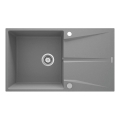 Deante ZRC_S11A - Gootsteen CORIO 50x86 cm graniet/metallic grijs