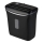 Déchiqueteuse de papier A4, capacité 12 L, 230 V, noire