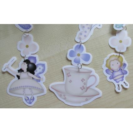 Decofun 70-114 - Kinderlampenkap voor kinderhanglamp HEIRLOOM E27 430x230 mm
