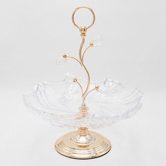 Decoratief dienblad 33x38,5 cm goud