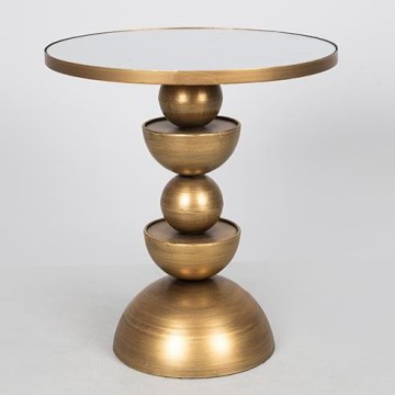 Decoratief dienblad 45x40 cm goud