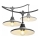 Decoratief lichtsnoer voor buiten CRETE 20xE27/230V 25m IP44