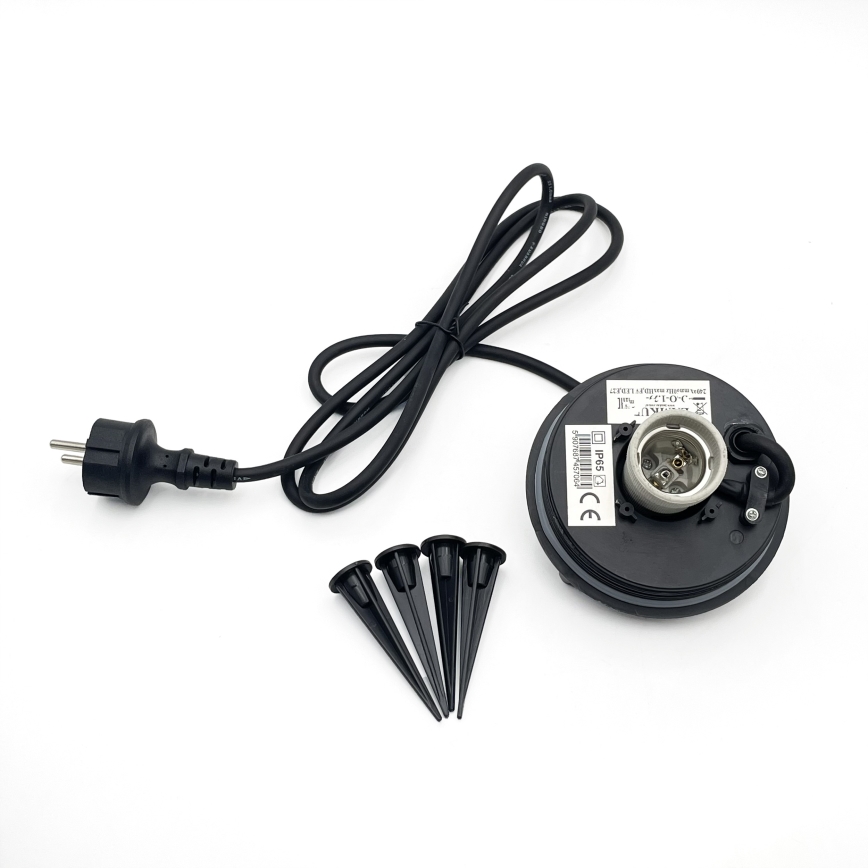 Decoratieve buitenlamp LUMISTONE, 1xE27/15W/230V, IP65, Ø 31,8 cm