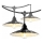 Decoratieve buitenlichtslinger CRETE 15xE27/230V 20m IP44