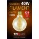 Decoratieve Dimbare Industrie Lamp VINTAGE G80 E27/40W/230V