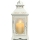 Decoratieve lantaarn ROSEHILL 27,5 cm, wit