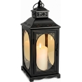 Decoratieve lantaarn ROSEHILL 54,5 cm zwart