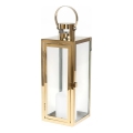 Decoratieve lantaarn TOWER 38 cm goud