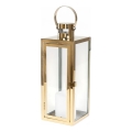 Decoratieve lantaarn TOWER 49 cm, goudkleurig