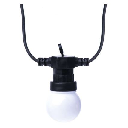 Decoratieve LED Lichtketting voor Buiten 50xLED/10m IP44 wit