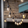 Decoratieve LED Lichtsnoer voor buiten BAJA ST64 20xE27/1W/230V 20,9m IP44 warm wit