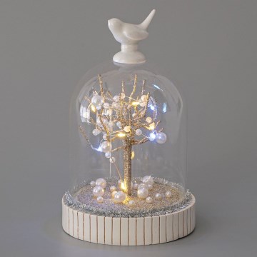 Décoration de Noël 12xLED/3xAAA blanc chaud