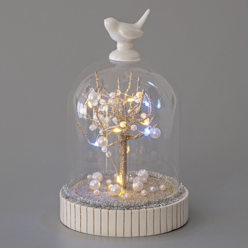 Décoration de Noël 12xLED/3xAAA blanc chaud