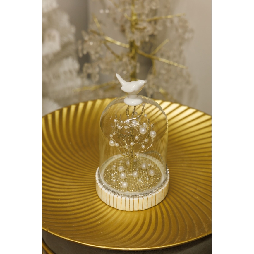 Décoration de Noël 12xLED/3xAAA blanc chaud