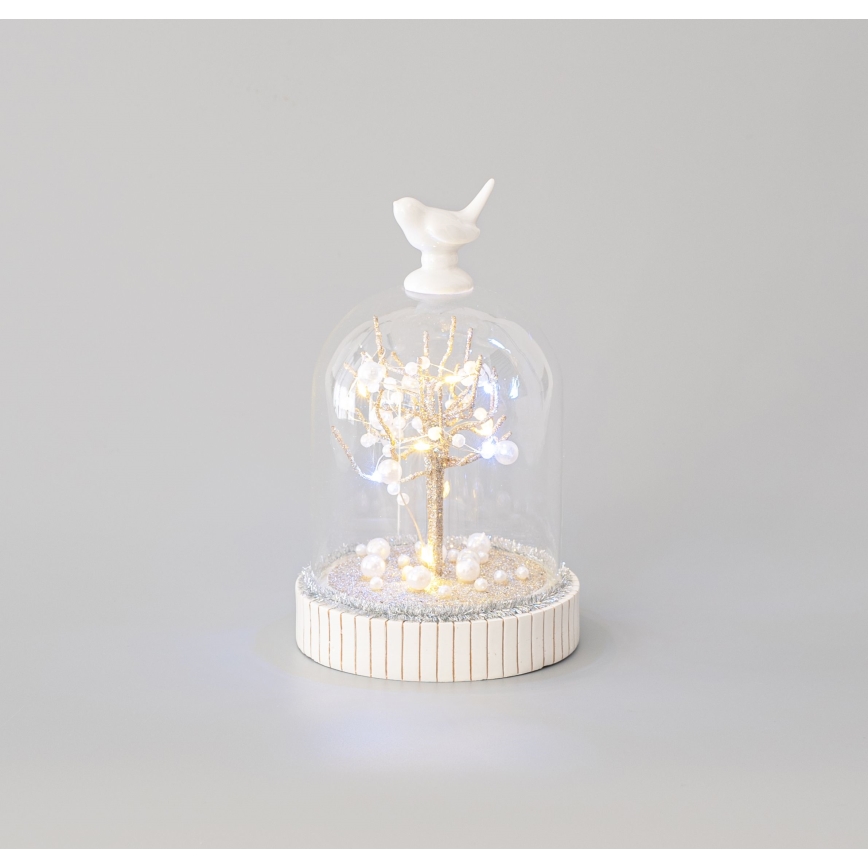 Décoration de Noël 12xLED/3xAAA blanc chaud
