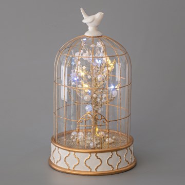 Décoration de Noël 12xLED/3xAAA blanc chaud