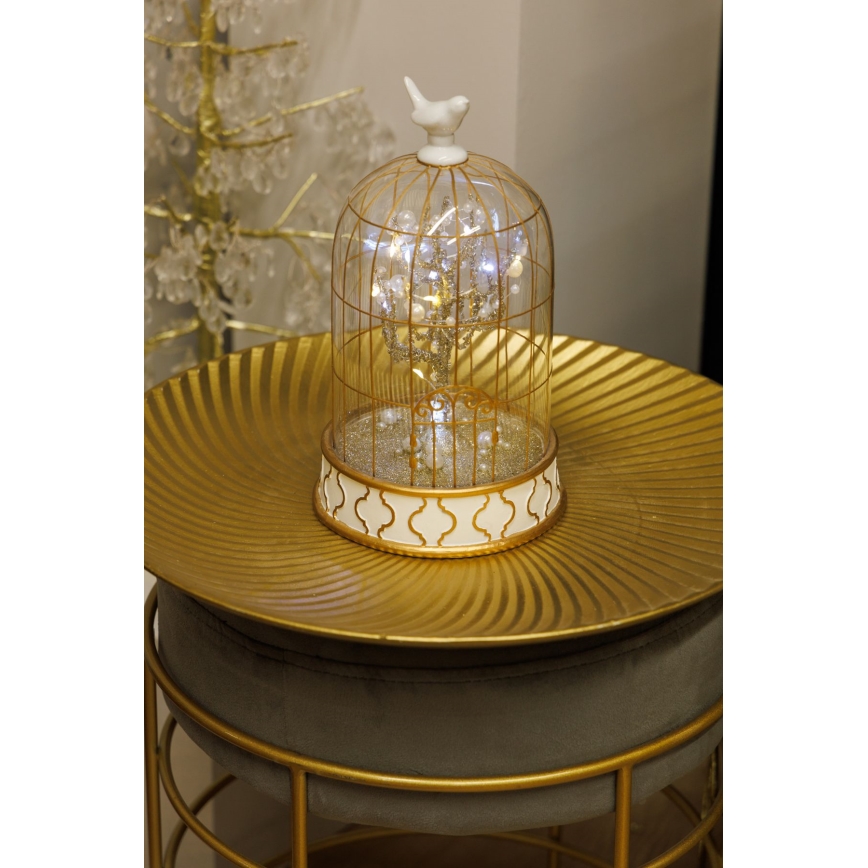 Décoration de Noël 12xLED/3xAAA blanc chaud