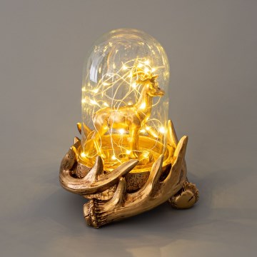 Décoration de Noël 12xLED/3xAAA blanc chaud