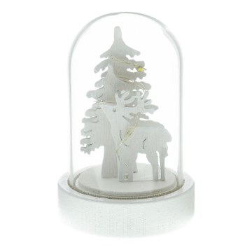 Décoration de noël 1xLED/1xCR2032 blanc chaud