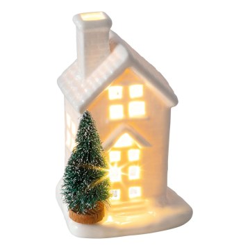 Décoration de noël 1xLED/3xLR44 blanc chaud