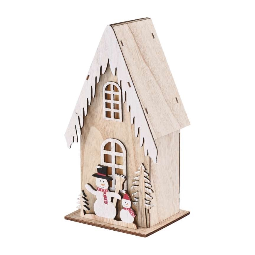 Décoration de noël 3xLED/2xAA beige
