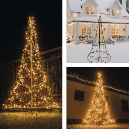 Décoration de Noël 480 LED / 230 V, IP44, 180 cm
