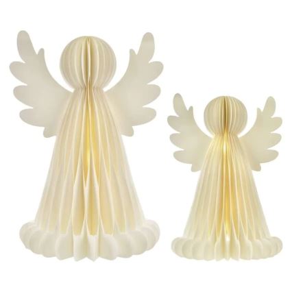 Décoration de Noël à LED 20xLED/6xAA — Anges