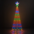 Décoration de Noël d'extérieur LED RGBW dimmable LED/4W/230V 180 cm IP44 sapin + télécommande
