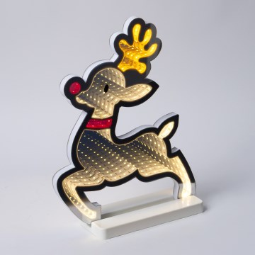 Décoration de Noël extérieure LED/3,6 W/230 V IP44, blanc chaud — renne