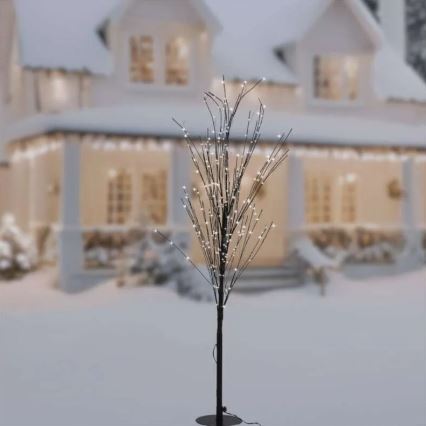 Décoration de Noël extérieure LED 600xLED/3,8W/230V 120 cm blanc chaud IP44