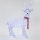 Décoration de Noël extérieure LED/6W/230V IP44 blanc froid renne