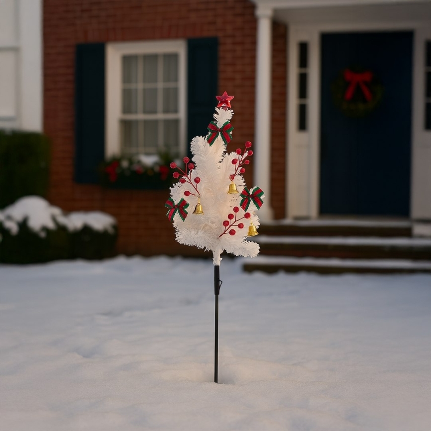 Décoration de Noël LED/1W/230V 75 cm IP44 blanche