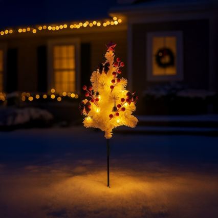Décoration de Noël LED/1W/230V 75 cm IP44 blanche