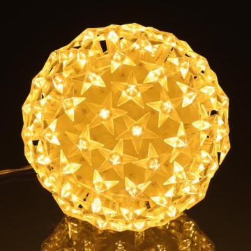 Décoration de Noël LED/230V/blanc chaud boule