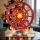 Décoration de Noël LED/2xAA/blanc chaud carrousel