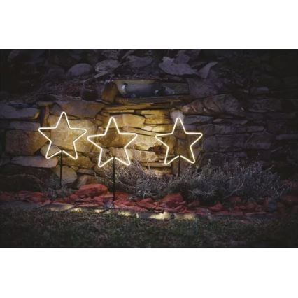 Décoration de Noël LED d'extérieur 402xLED/3,6W/4,5/230V IP44 blanc chaud