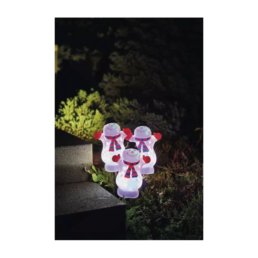 Décoration LED RGB de Noël extérieure LED/5W/5/230V IP44