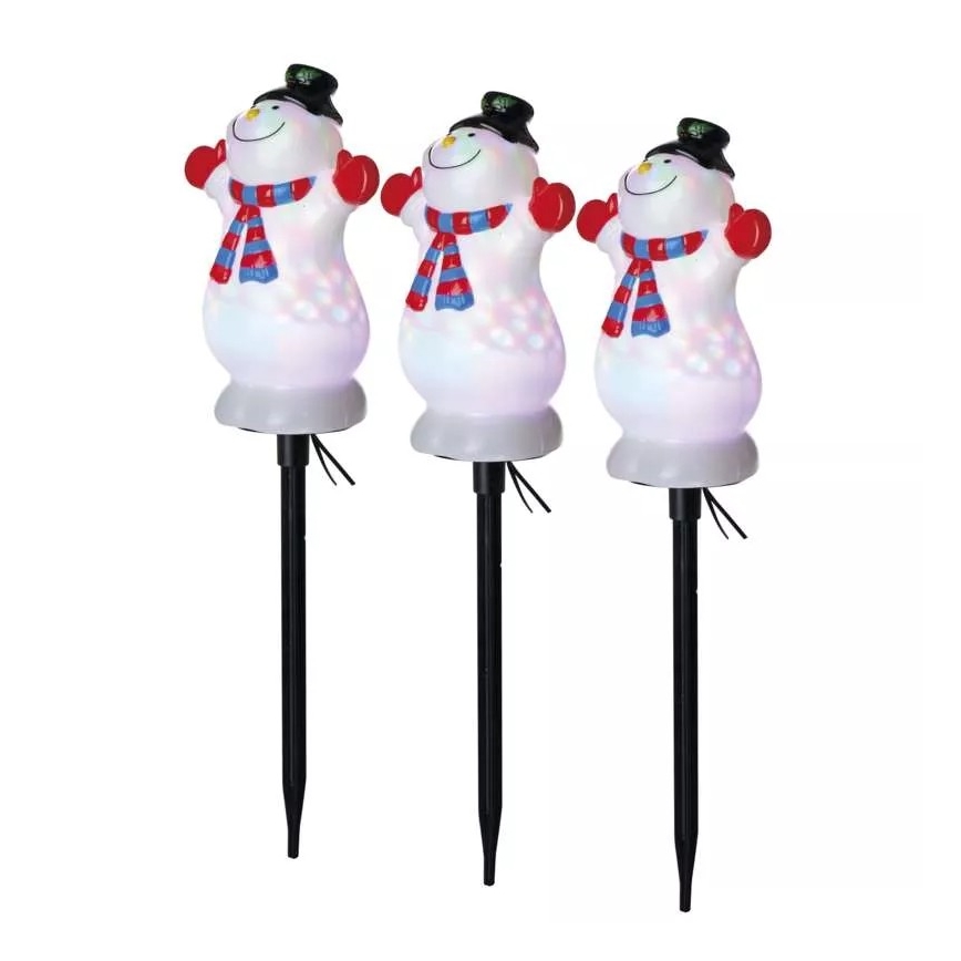 Décoration LED RGB de Noël extérieure LED/5W/5/230V IP44