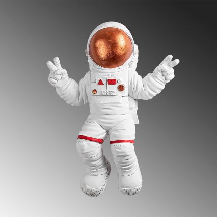 Décoration murale 47x35 cm astronaut cuivre