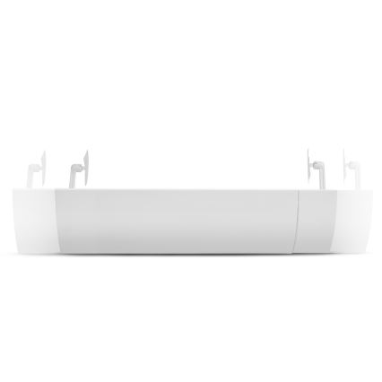 Déflecteur d'air universel pour climatiseurs 57-105 cm blanc