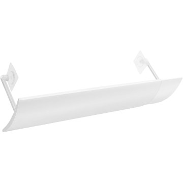 Déflecteur d'air universel réglable pour climatiseurs 57–105 cm, blanc