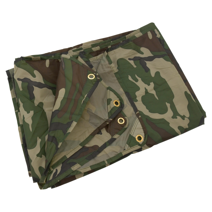 Dekzeil 2x3 m PU 2000 mm camouflage
