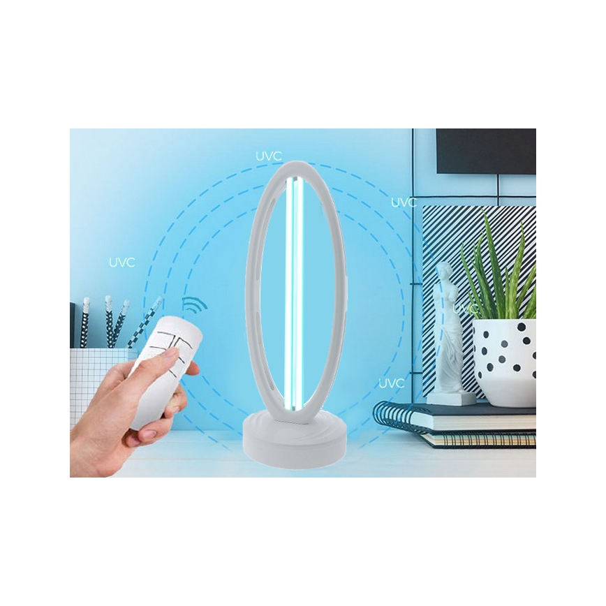 Desinfectie lamp kiemdodend met ozon UVC/38W/230 + AB wit