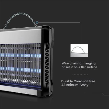 Désinsectiseur électrique 2x20W/230V 150 m²